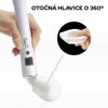 Lesparty Goddess magic wand massager s LCD - bílý